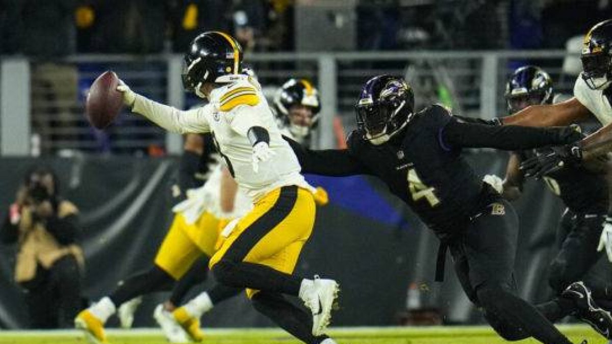 Acción partido de NFL (foto archivo).