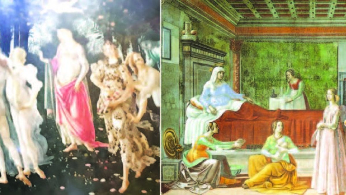 Florencia La Primavera Botticelli (Uffizi)