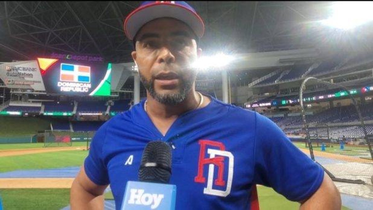 Nelson Cruz, gerente general del equipo dominicano para el Clásico Mundial (Foto: Moisés Mejía Hiches).
