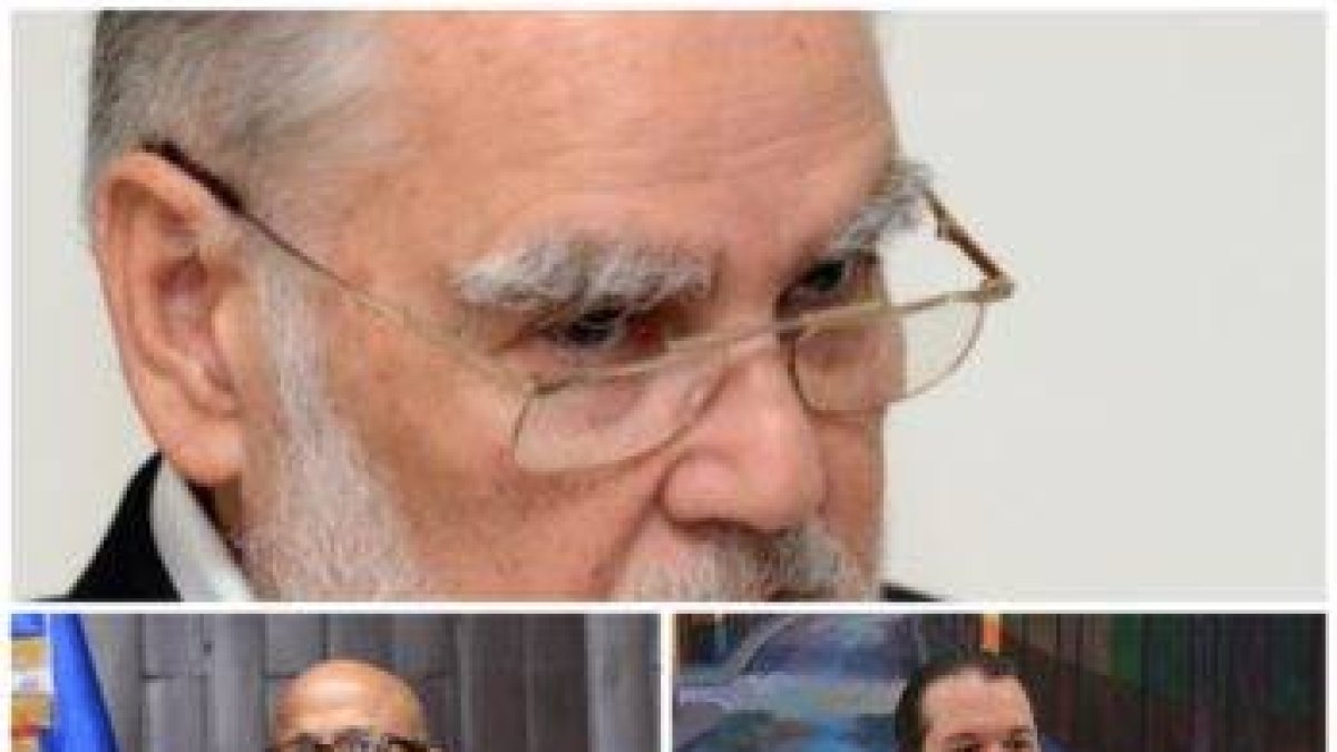 Miguel Ceara Hatton, Alfredo Pachaco, Orlando Jorge Villegas. Fuente externa.