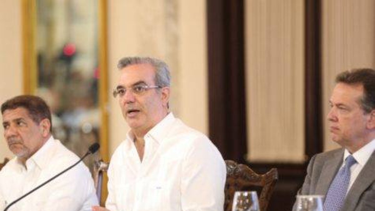 El presidente Luis Abinader