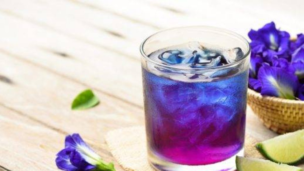 Bebidas con flores