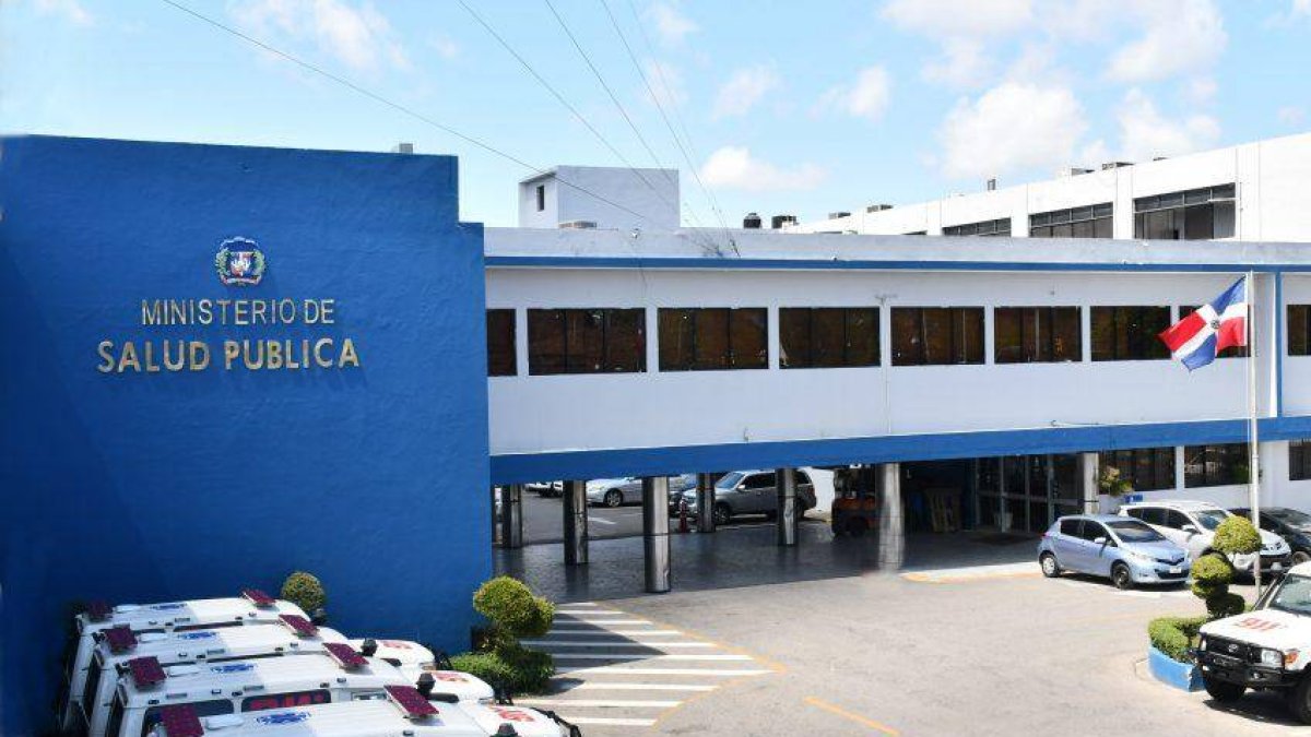 Fachada del Ministerio de Salud Pública.