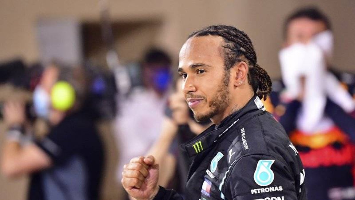 Lewis Hamilton.