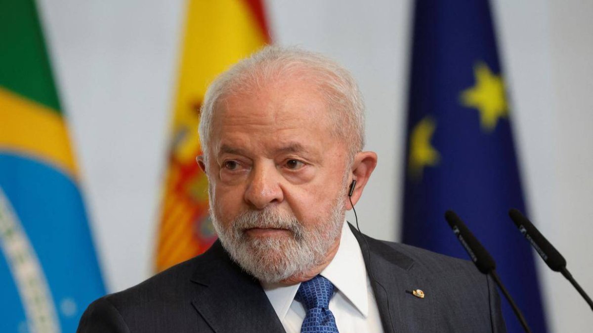 Luiz Inácio Lula da Silva, presidente de Brasil.