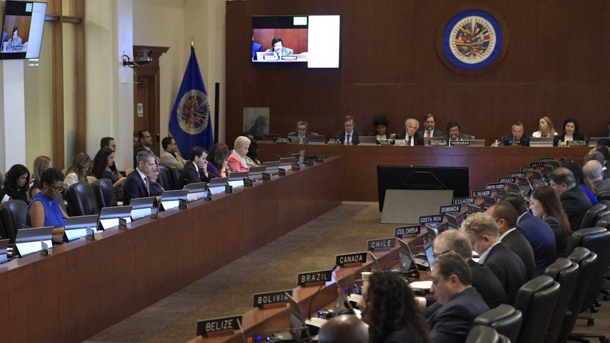 OEA dice democracia de Guatemala está riesgo