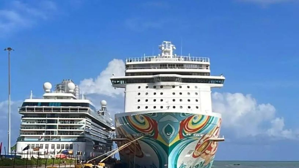 CRUCEROS EN PUERTO PLATA. HOY FUENTE EXTERNA. 20/12/2023