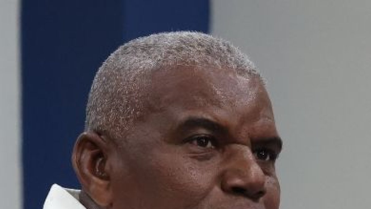 Rueda de prensa del Movimiento Campesino Dominicano(MCD),encabesada por Erneto Castro,presidente y Martín Nivar,miembro y ex pte,.Lugar multiuso del ministerio de Agricultura/foto José de León