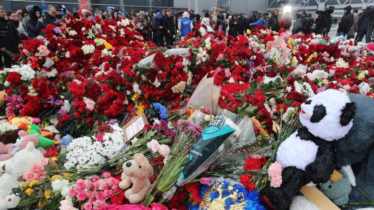 National Day of Mourning for Victims of Crocus City Hall Terror Attack in Russia