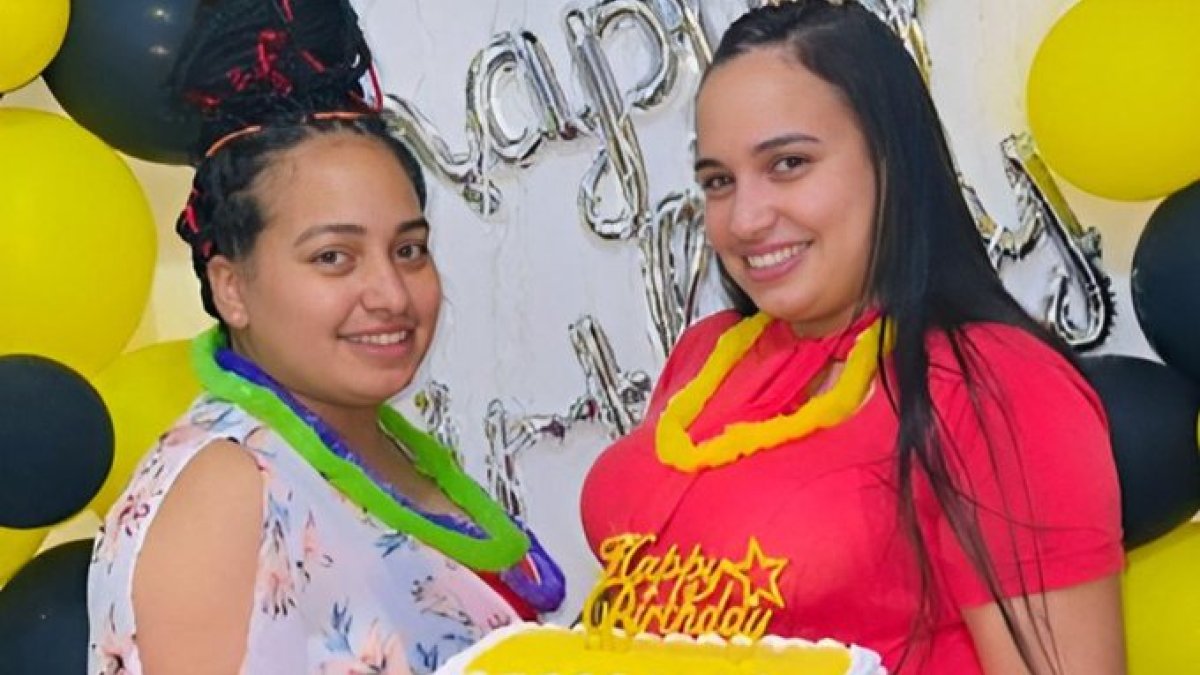 Arisleydi y Daniela Valdez, hermanas fallecidas en 