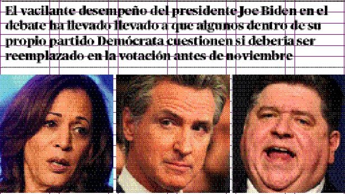 Plantean la posibilidad reemplazar a Joe Biden