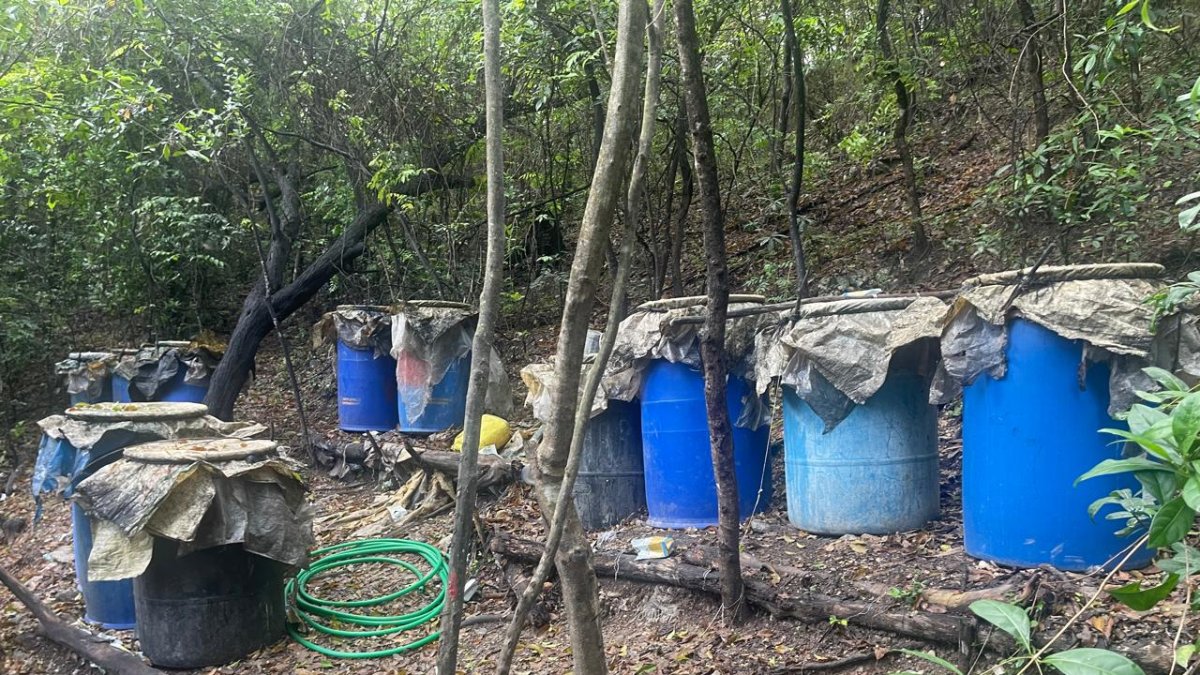 Desmantelan laboratorio clandestino de bebidas alcohólicas en Azua