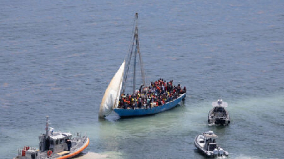 U.S. Coast Guard Intercepts Boat With Around 100 Immigrants Off The Florida Coast