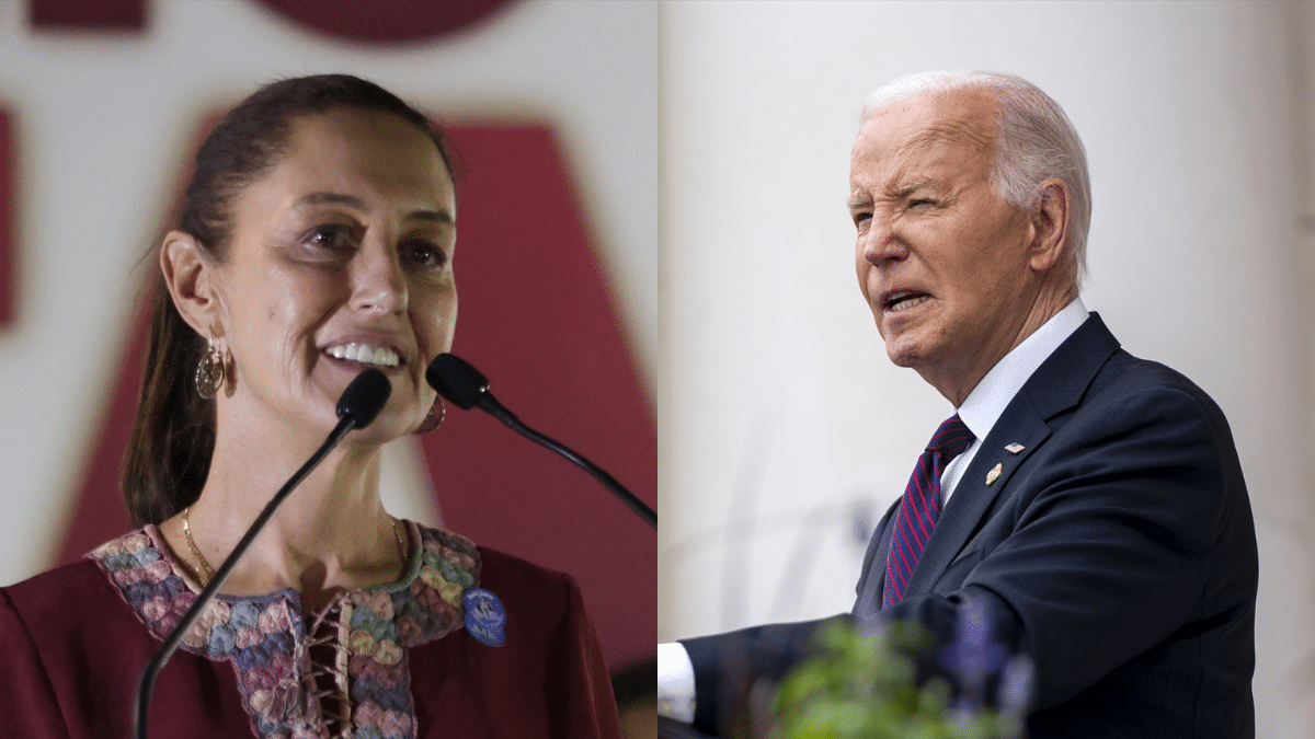 Biden llama por teléfono a Sheinbaum