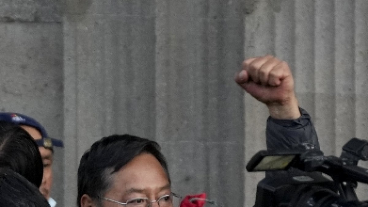 Luis Arce, presidente de Bolivia agradece solidaridad por 