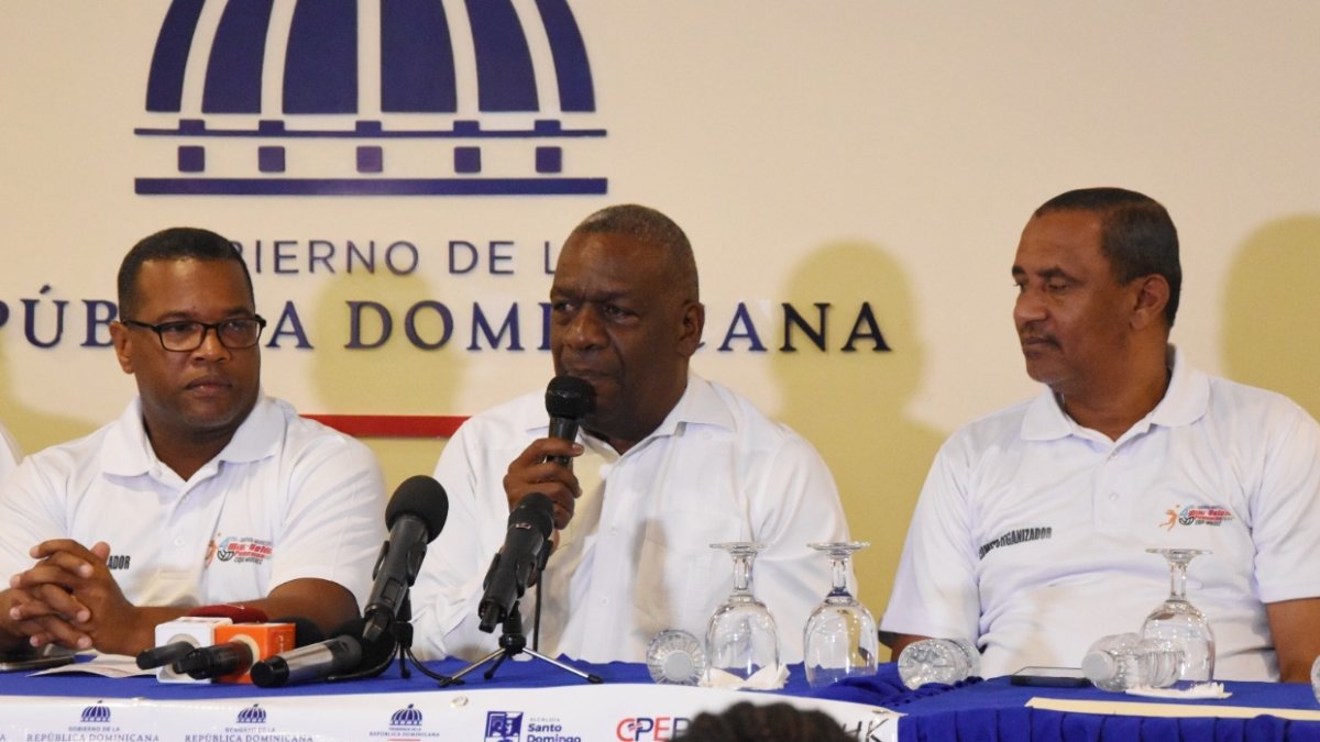 Leopoldo Portes, viceministro de Deportes, ofrece detalles del evento