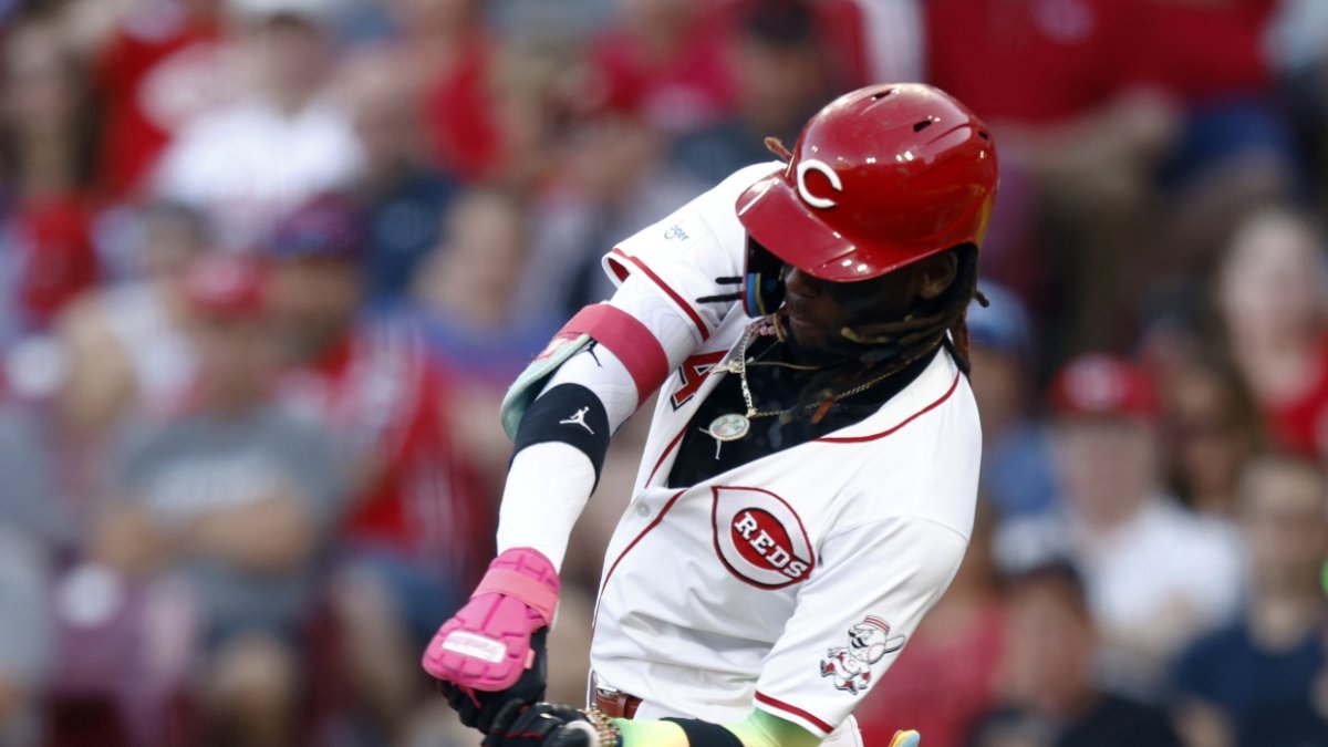 Elly De La Cruz despachó anoche su jonrón 11 en la victoria de Cincinnati.