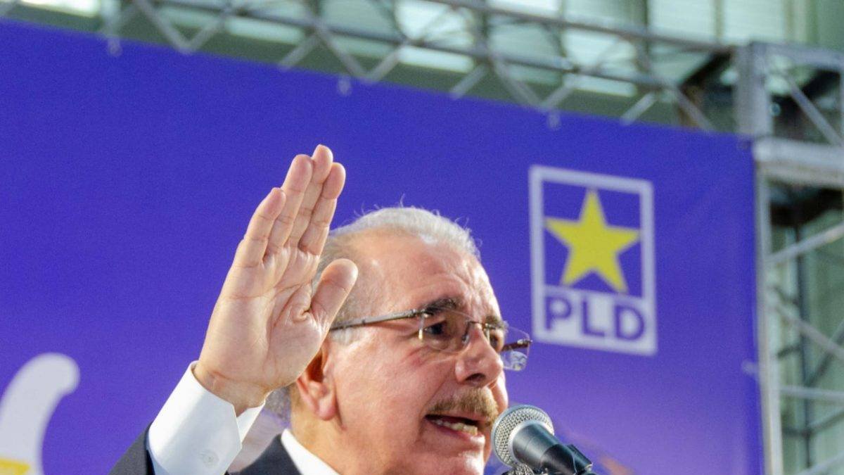 Danilo Medina, presidente del PLD. (Foto de archivo).