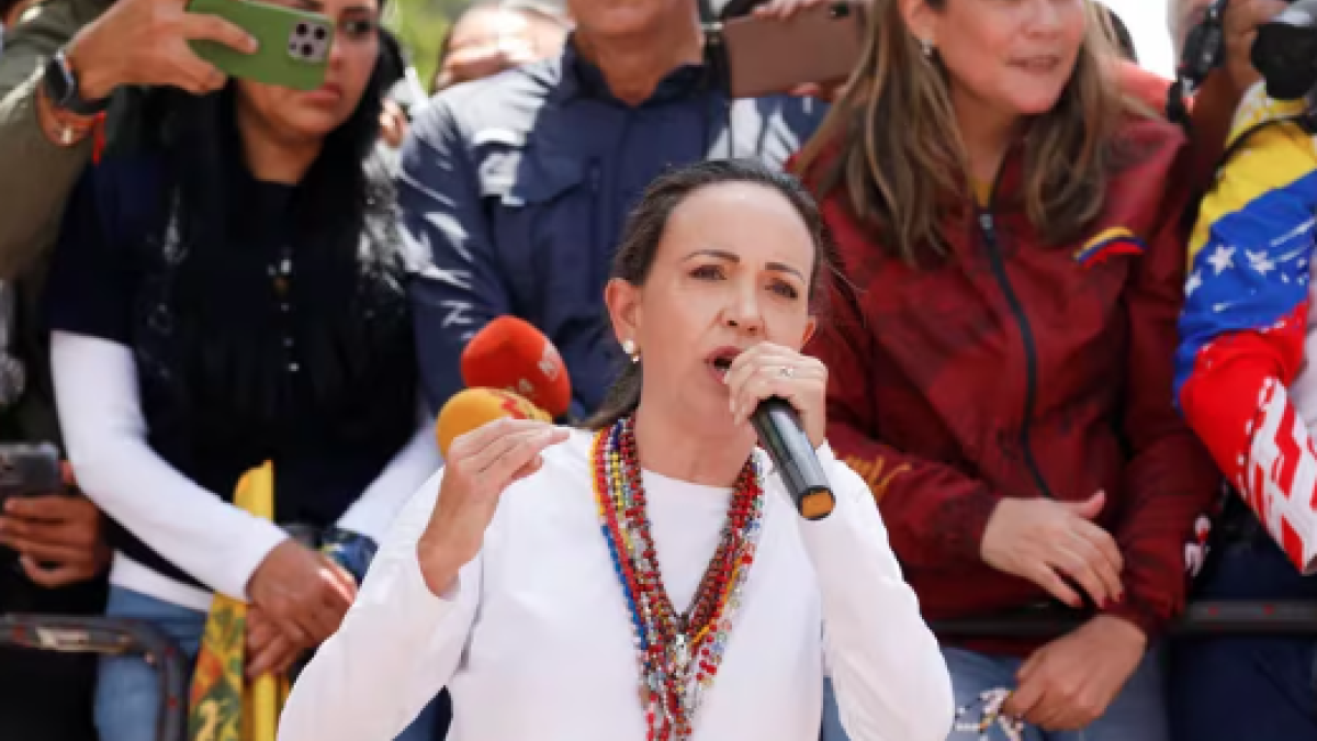 María Corina Machado: “Nuestra lucha es cívica y pacifica”