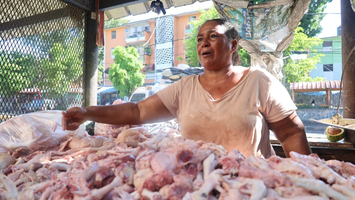 Reportaje por altos precios del pollo. Hoy/ Arlenis Castillo/30/08/24