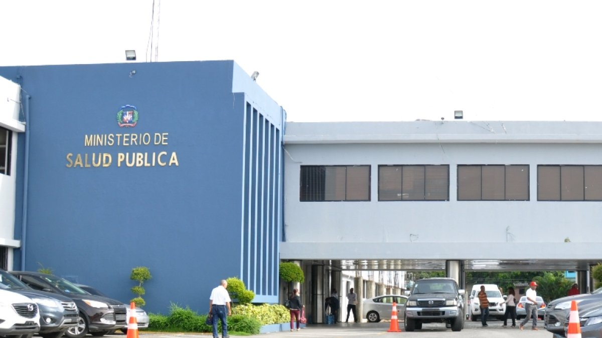 Fachada del Ministerio de Salud Publica.