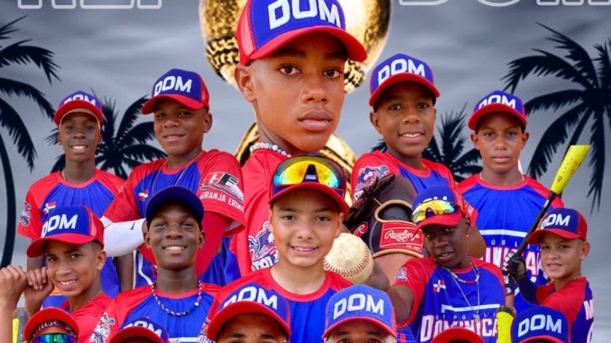 Integrantes equipo campeón dominicano