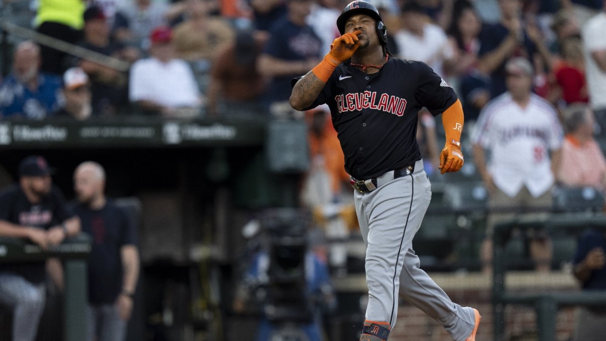 El dominicano José Ramírez, de Cleveland,