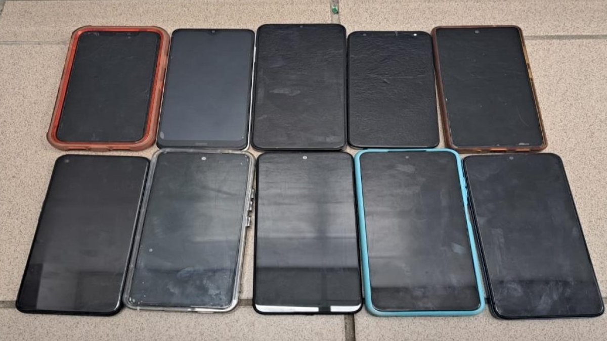 Durante el operativo fueron ocupados diferentes evidencias