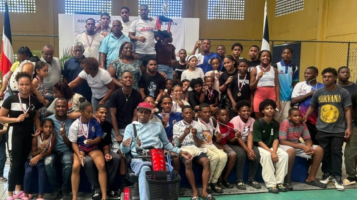 Los atletas de Bayaguana, campeones en judo.