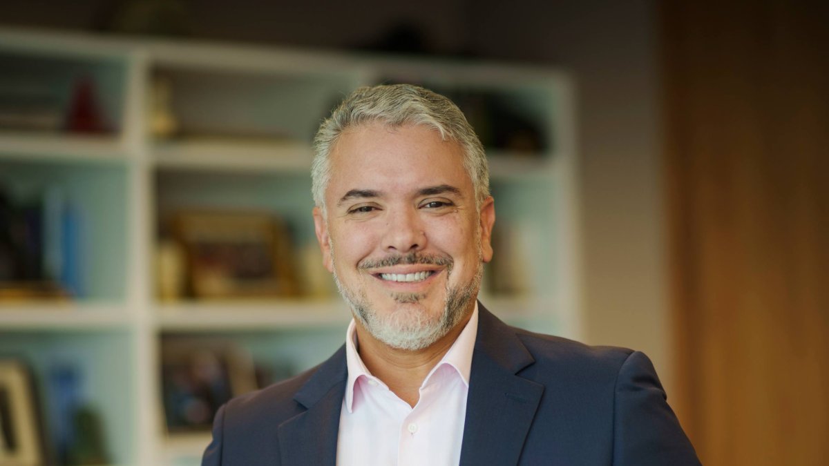 El expresidente de Colombia, Iván Duque