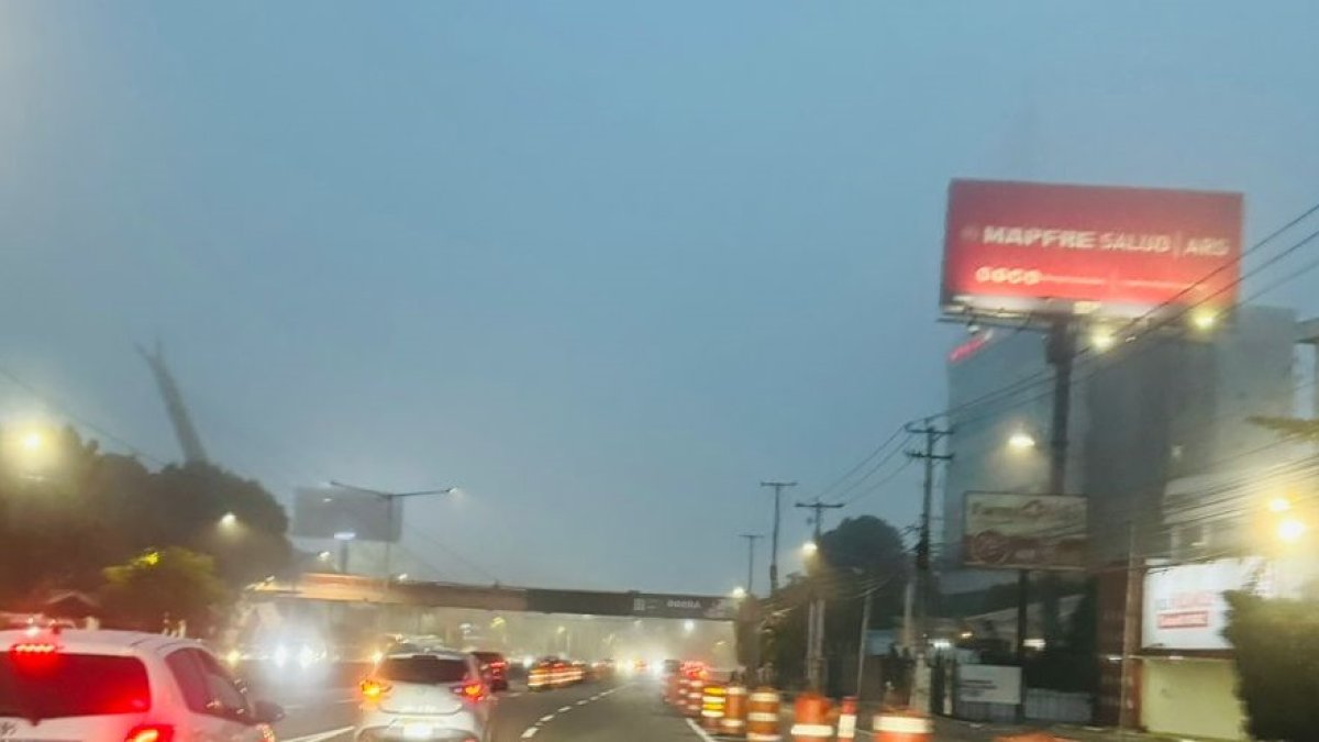 ¡Maneja con cuidado! Distrito Nacional amanece este martes bajo neblina