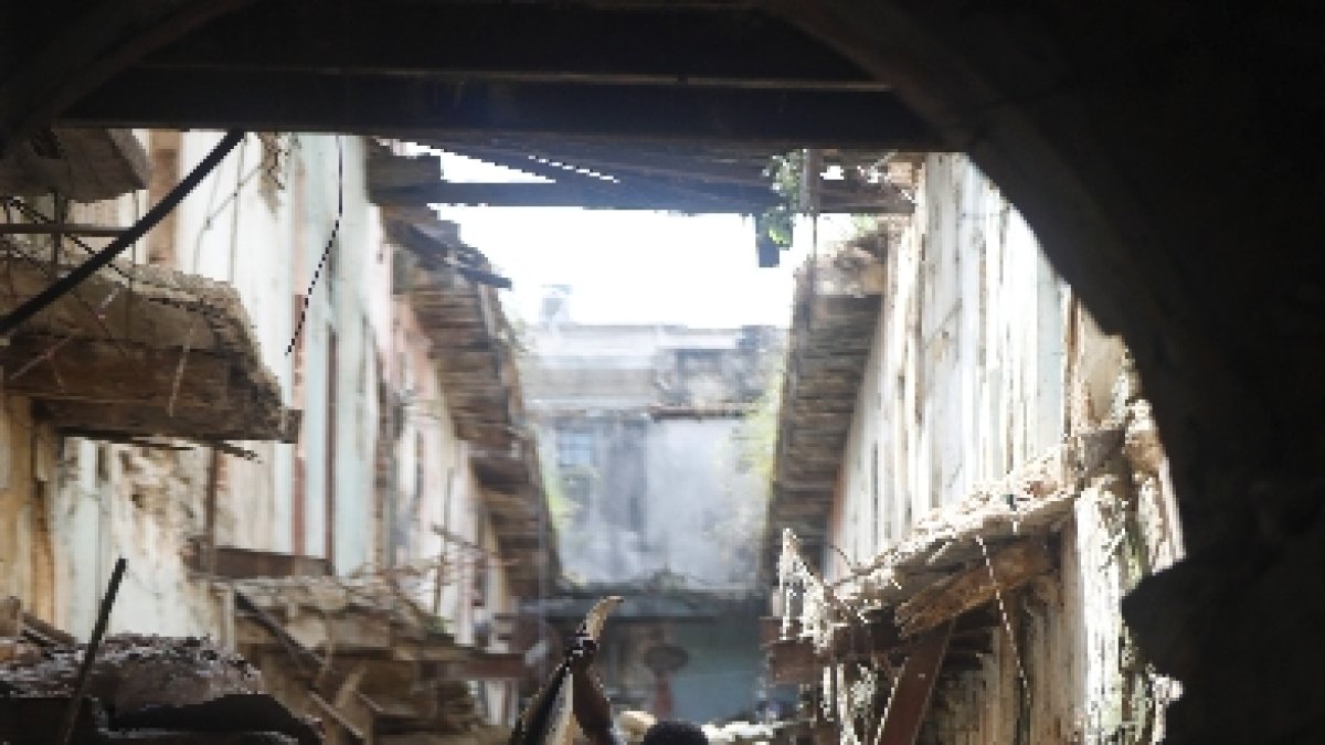 Casa destrozada Cuba. EFE