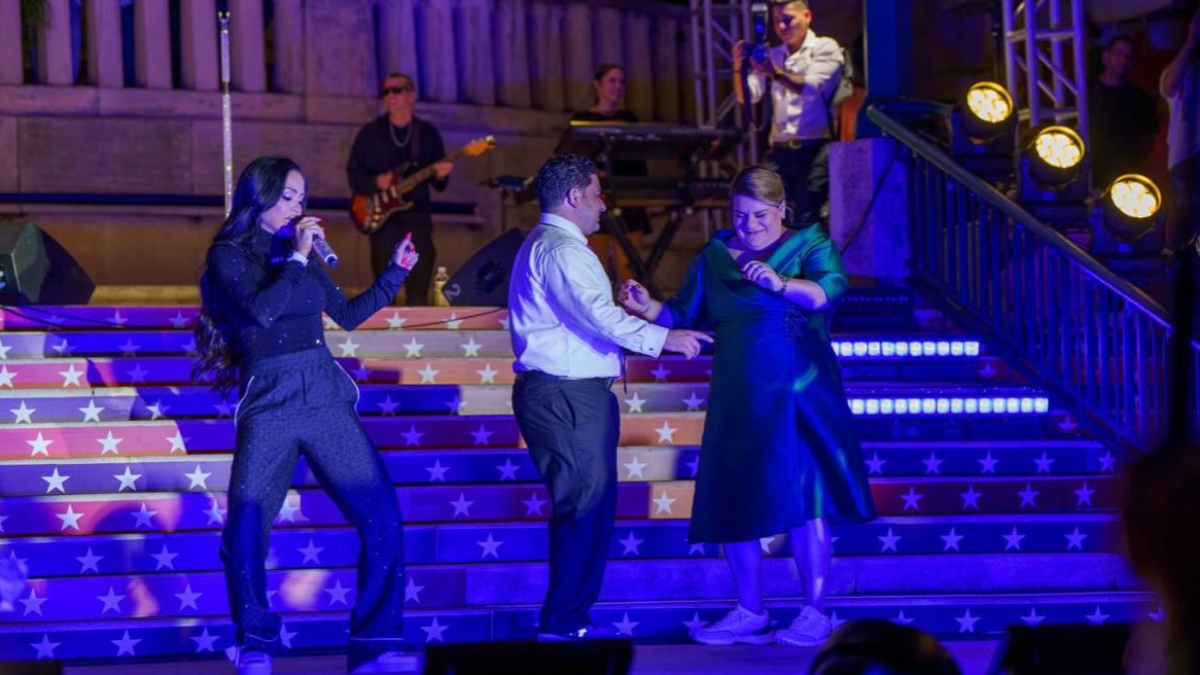 Gobernadora de Puerto Rico baila junto a Natti Natasha al ritmo de “Dura»