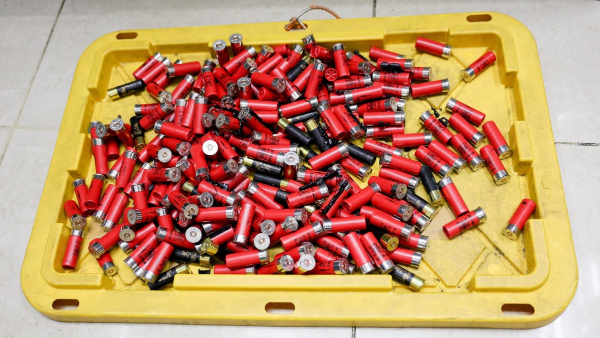 ¡Dentro de un televisor y sus bocinas! Intentaron entrar al país 230 cartuchos de escopetas