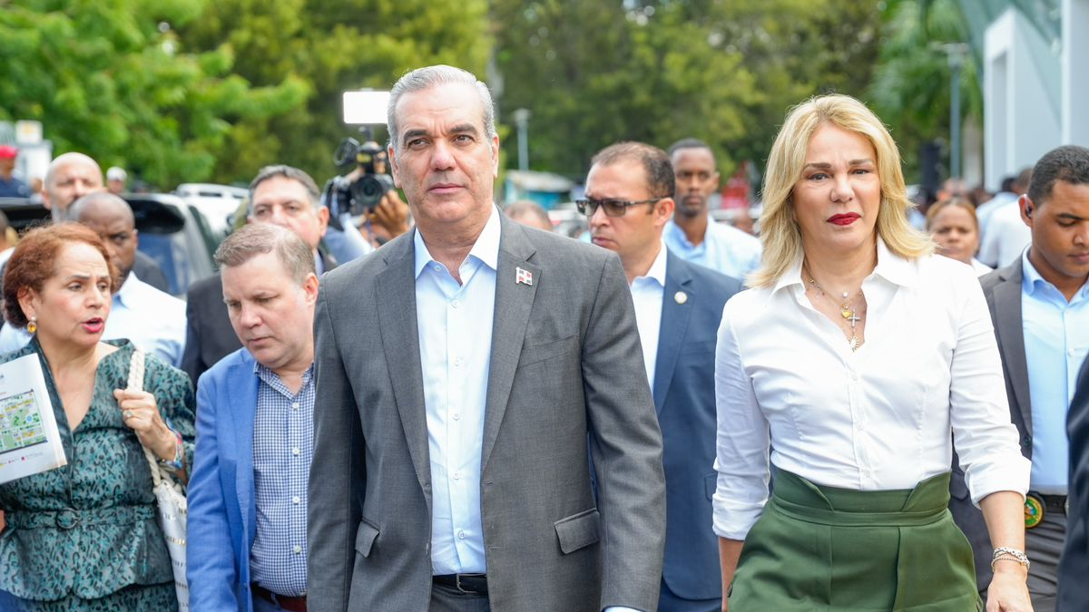 Milagros Germán y Luis Abinader. Fuente externa.