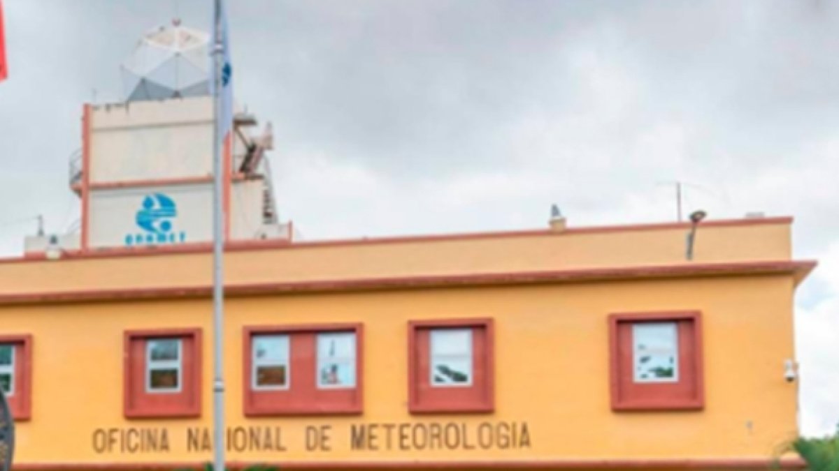 Meteorología ofreció la información.
