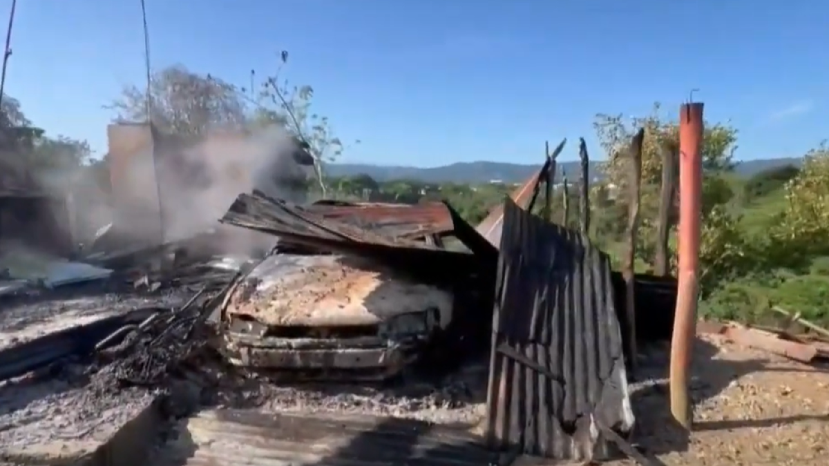 María Eugenia Santana y Porfirio Ferreira fueron hallados calcinados este lunes. Foto/fuente externa.