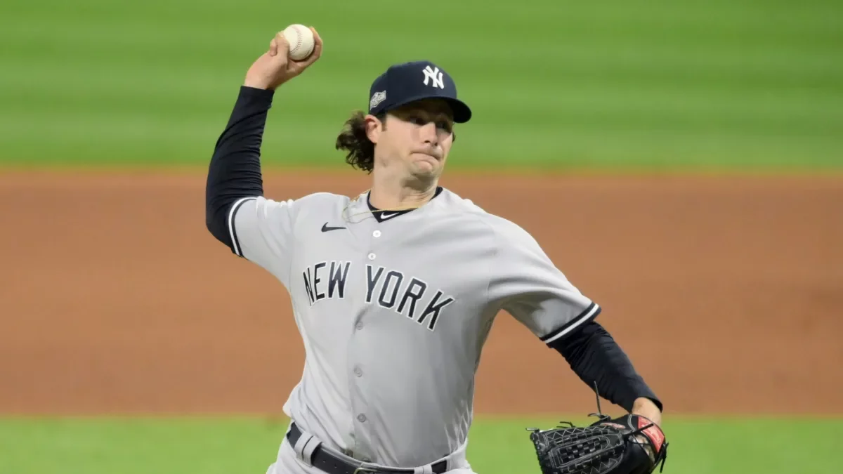 Gerrit Cole durante una de sus actuaciones.