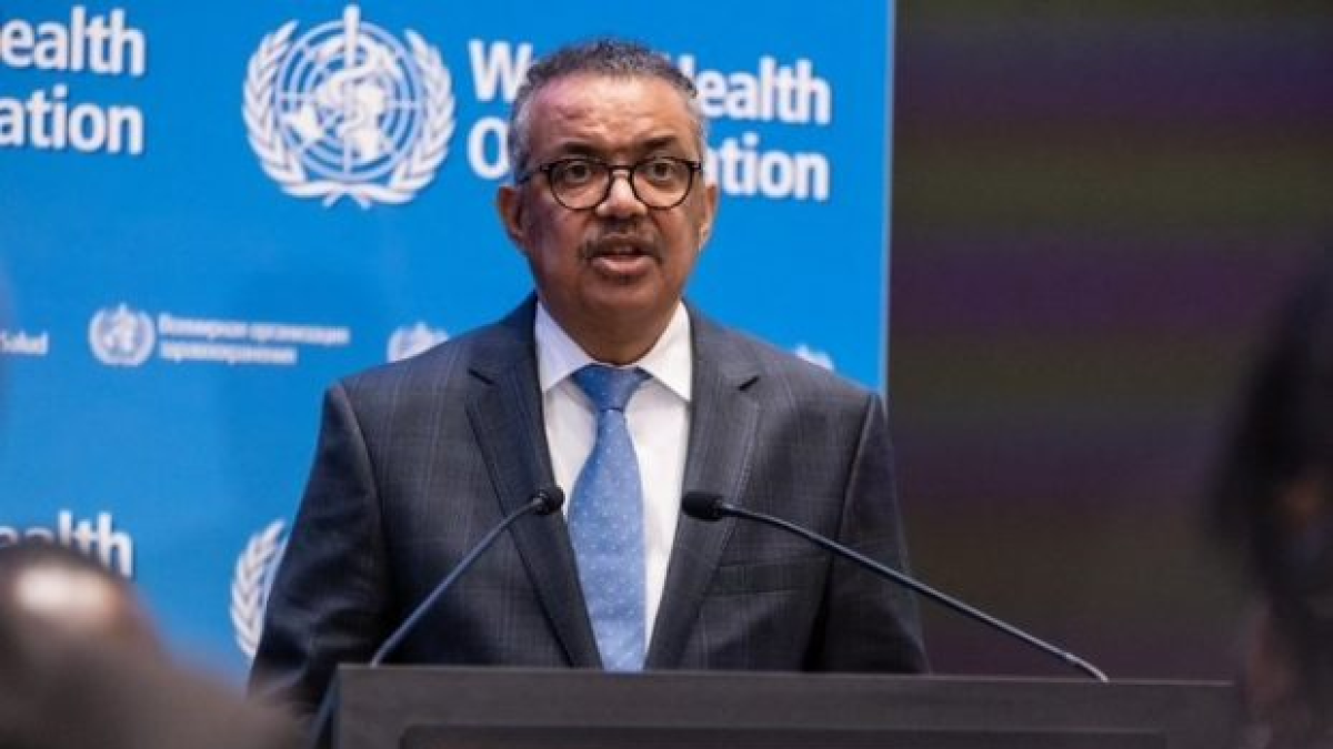 Tedros Adhanom Ghebreyesus, director de la OMS.