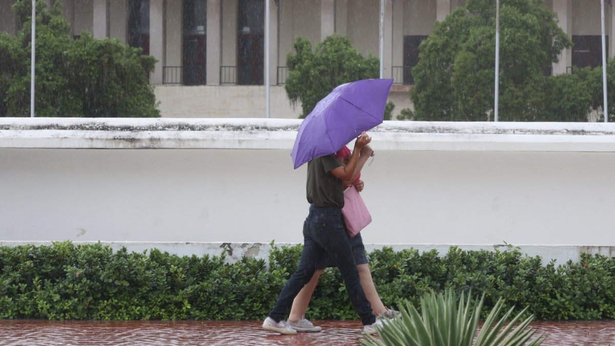 Lluvias en RD. Foto: Elieser Tapia