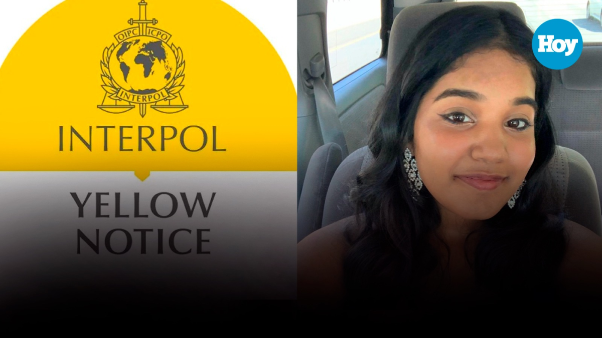 Se emitió alerta amarilla por Sudiksha Konanki.