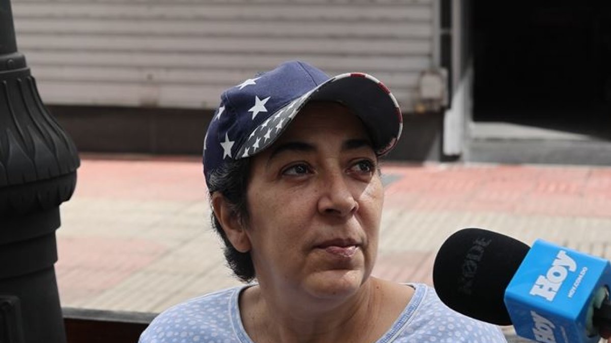 La señora Josefina Melo ponina sobre desaparición de Sudiksha Konanki/ Foto Duany