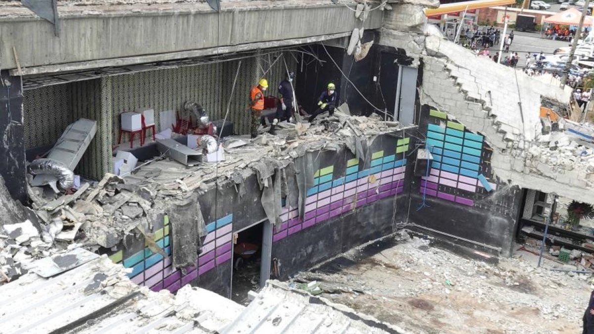 Videos muestran los últimos minutos antes del colapso en el Jet Set