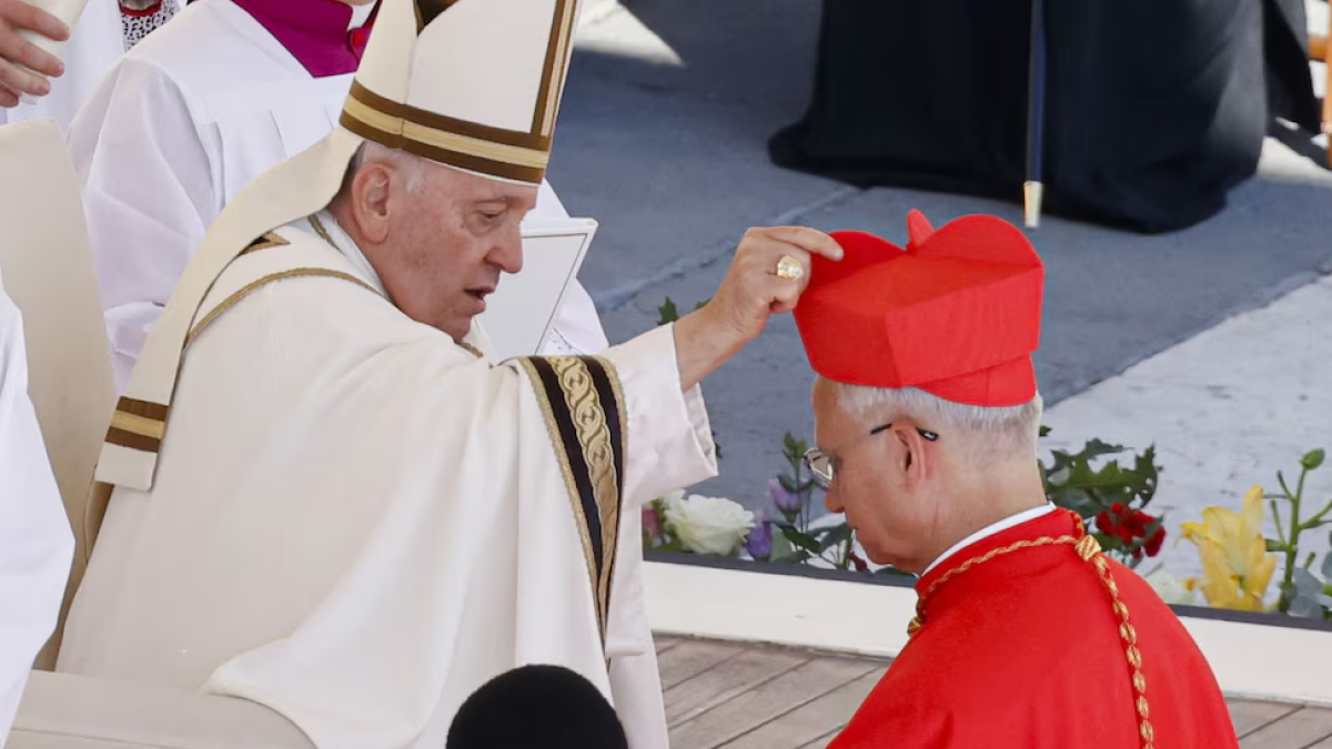 Robert Prevost fue creado cardenal por el papa Francisco. (Foto: Vatican News)