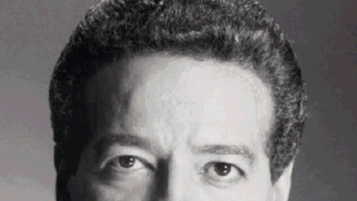 Arístides Incháustegui, tenor e investigador musical.