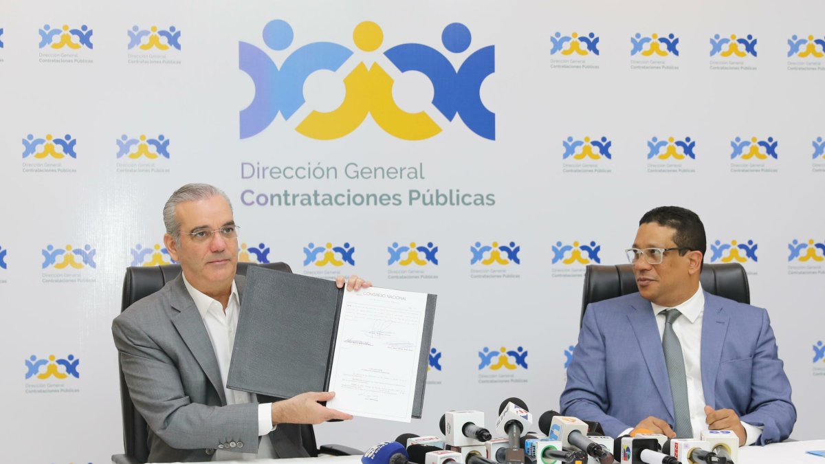 A partir de hoy, la República Dominicana cuenta con una nueva Ley de Contrataciones Públicas