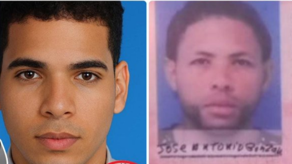 Dos de las víctimas en el accidente en Jamao al Norte.