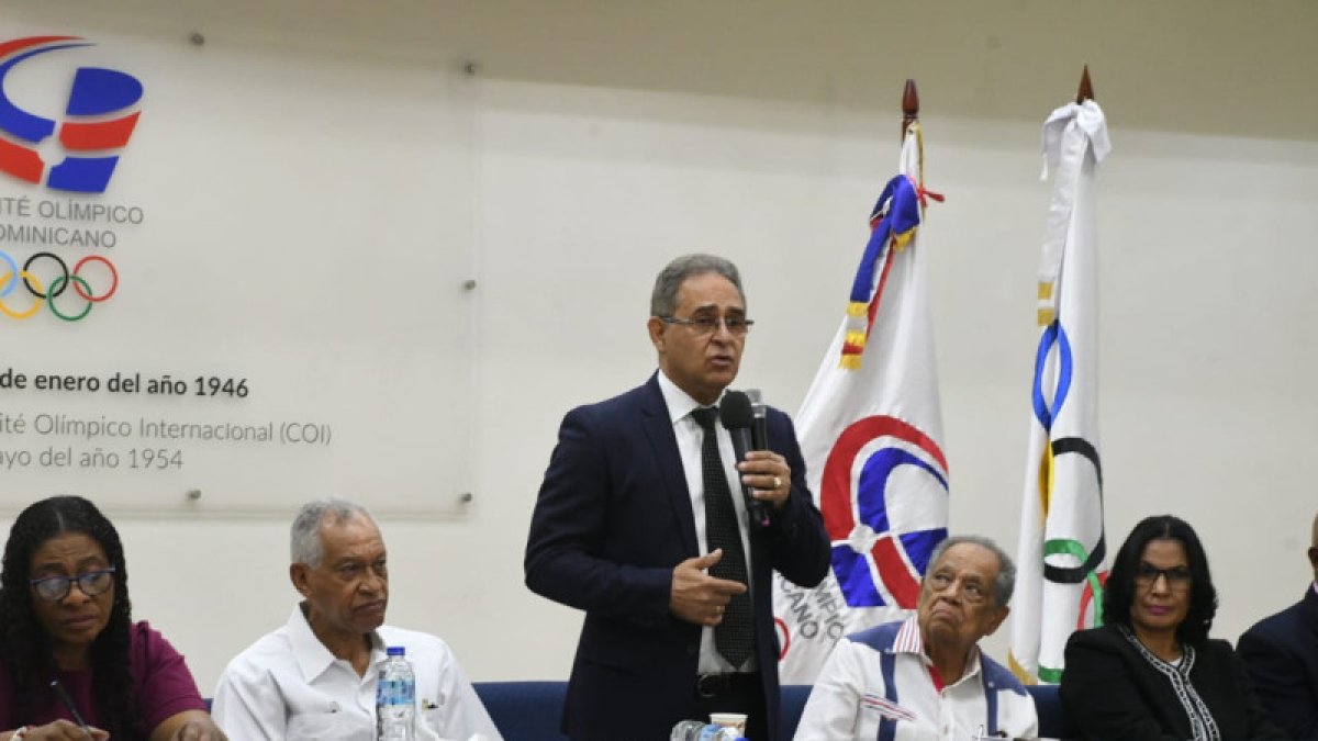 Rubén García, presidente de la Federación Dominicana de Boxeo