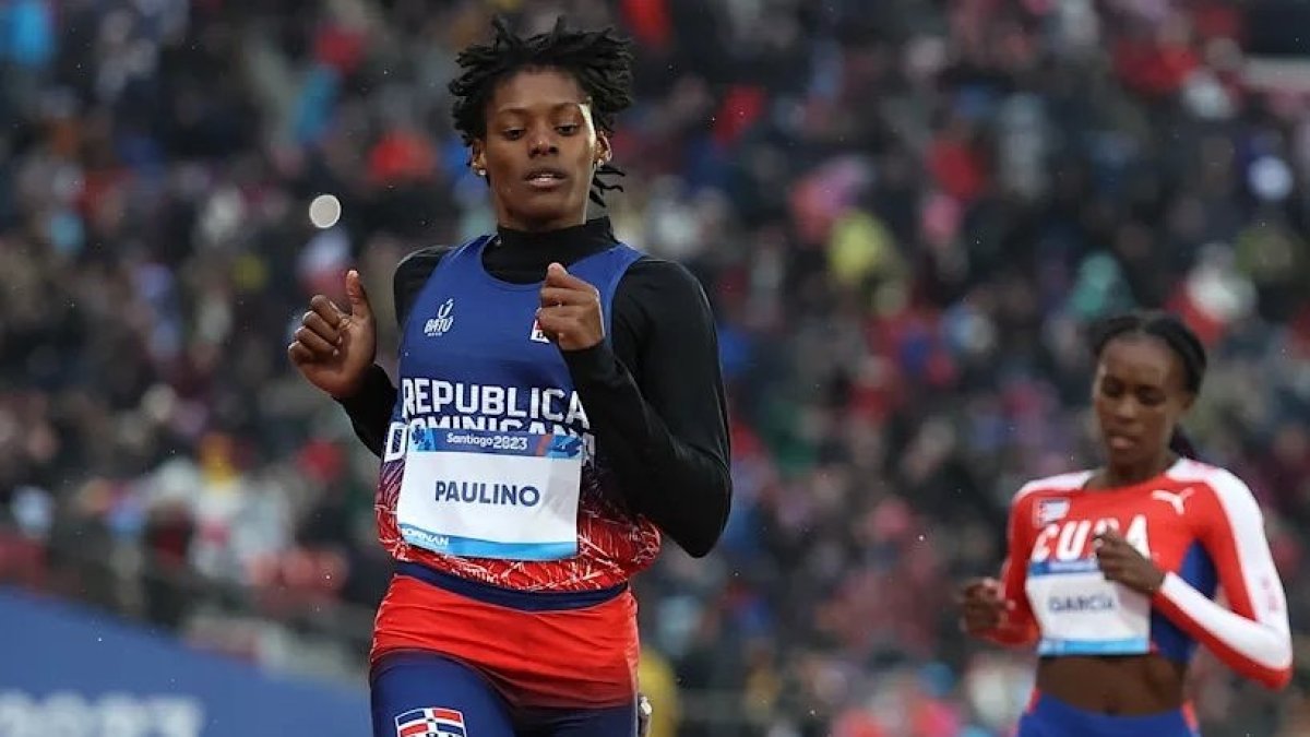 Marileidy Paulino entrena duro para el Mundial.