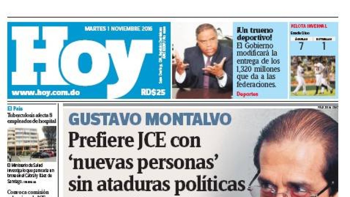 Portada 01 de noviembre, 2016